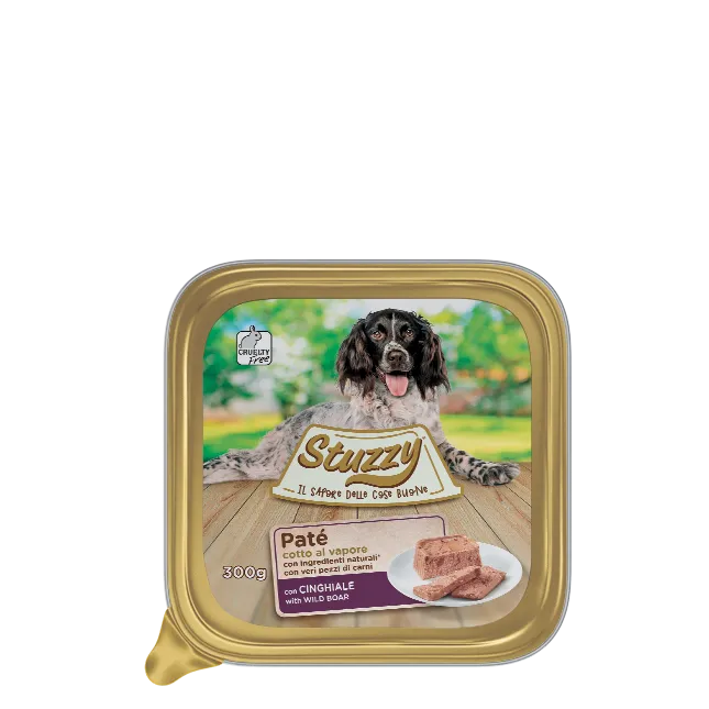 Stuzzy Paté Classico Cinghiale 300g – Cane Adulto Stuzzy Paté Classico Cinghiale 300g – Cane Adulto